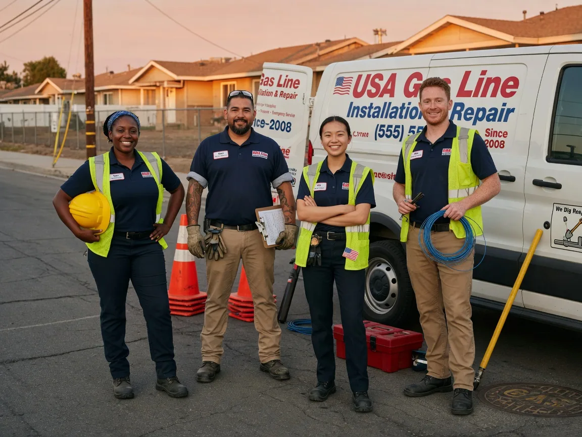 Gas Line Installation company in Amelia, OH